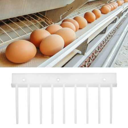 Yosoo123 5 Pcs Chicken Egg Picke Automatic Egg Picking Machine Wear-Resistant Corrosion-Resistant Accessory Poultry Chicken Large-Scale Farm Equipment 